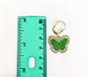 Plated Butterfly Earring