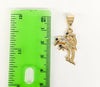 Plated Dolphin Pendant