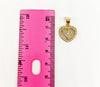 Plated Heart Pendant