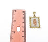 Tri-Plated Virgin Mary Pendant
