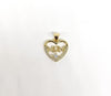 Plated Heart Pendant*