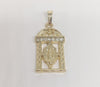 Plated Virgin Mary Pendant