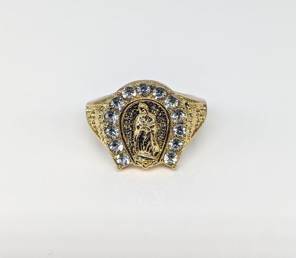 Plated Virgin Mary Ring