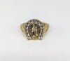 Plated Virgin Mary Ring