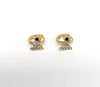 Plated Dog Huggie Earring