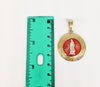 Plated Virgin Mary Pendant