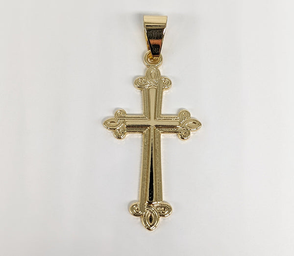 Plated Cross Pendant