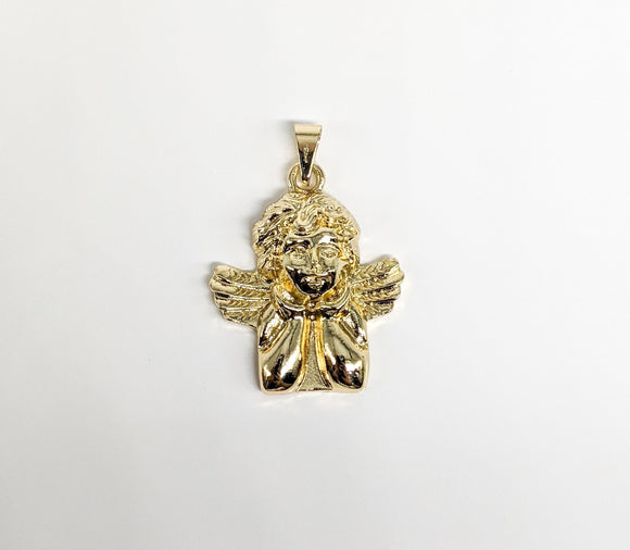 Plated Angel Pendant