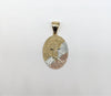Plated Tri-Color Divine Child Pendant*