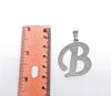 Stainless Steel Letter Pendant