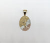 Plated Tri-Color Divine Child Pendant*