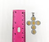 Stainless Steel Saint Benedict Cross Pendant