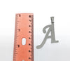 Stainless Steel Letter Pendant