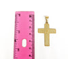 Stainless Steel Cross with Prayer Pendant