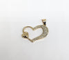 Plated Heart Pendant