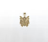 Plated Butterfly Pendant