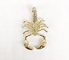 Plated Scorpion Pendant