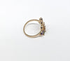 Plated Multi Color Stone Ring
