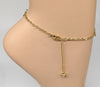 Plated Butterfly Anklet