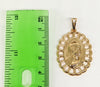 Plated Virgin Mary Pendant*