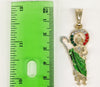 Plated Multicolor Saint Jude Thaddaeus Pendant*