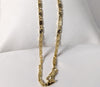 Plated Multicolor Saint Jude 2mm Star Solid Chain Necklace