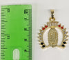 Plated Virgin Mary Pendant