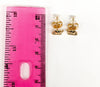 Plated Elephant Stud Earring