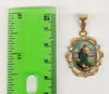 Plated Saint Jude Thaddaeus Pendant*
