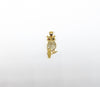 Plated Owl Pendant