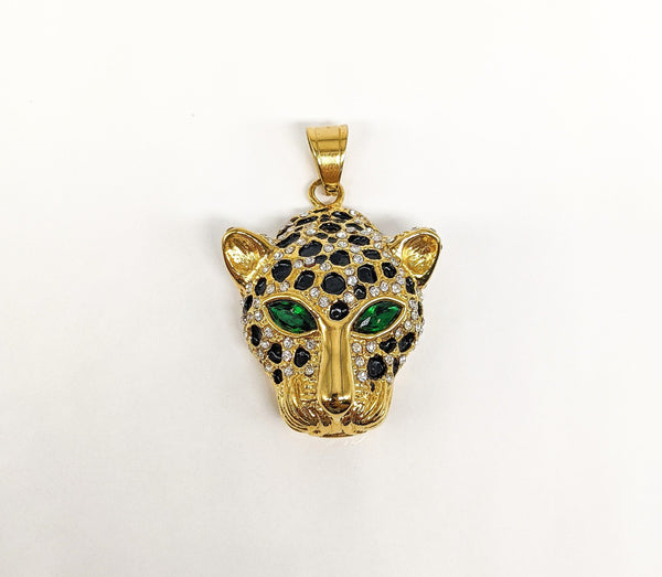 Stainless Steel Panther Pendant