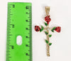 Plated Cross Pendant*