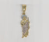 Plated Multicolor Saint Jude Thaddaeus Pendant