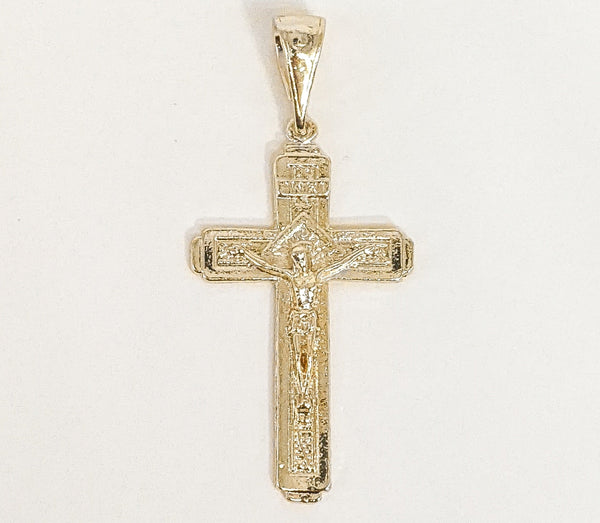 Plated Cross Pendant