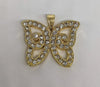 Plated Butterfly Pendant