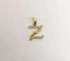 Plated Letter "Z" Pendant