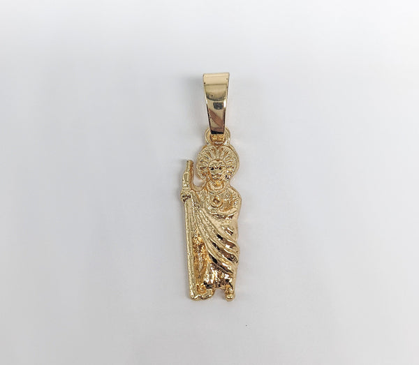 Plated Saint Jude Pendant