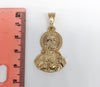 Plated Sacred Heart of Jesus Pendant