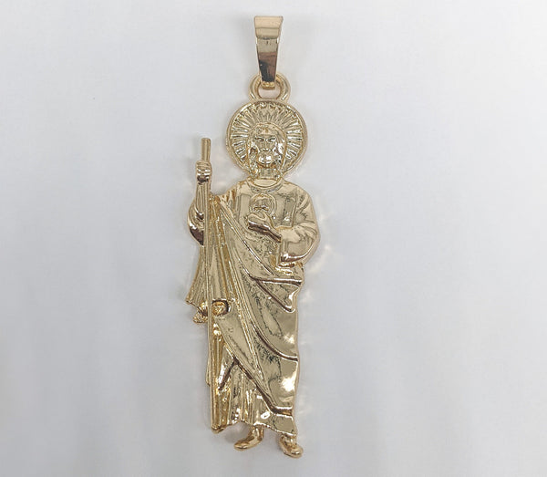 Plated Saint Jude Pendant