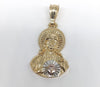 Plated Sacred Heart of Jesus Pendant