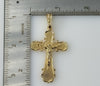 Plated Cross Crucifix 3mm Rope/Braided Chain Necklace