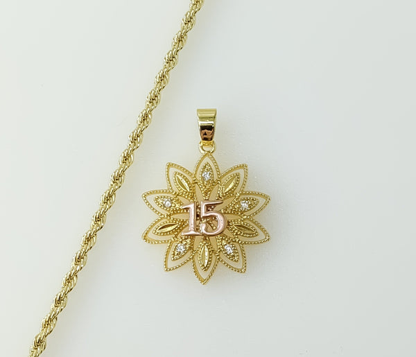 Dainty multicolor rope and braided chain necklace made from gold plated metal.