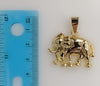 Plated Elephant 3mm Star Chain Necklace