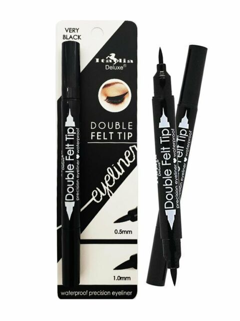 Italia Deluxe Double Felt-Tip Eyeliner