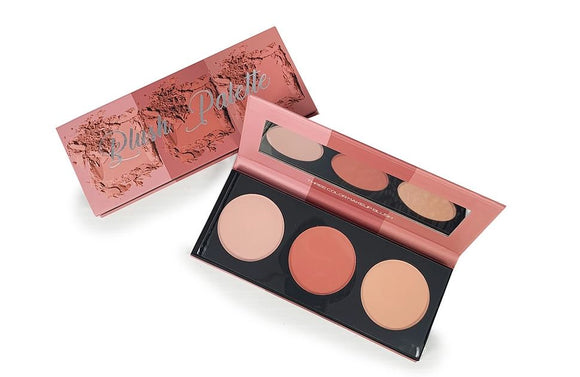 Okalan Three Color Blush Palette