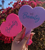 ECJ Beauty Heart Hand Mirror