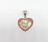 Gold Plated Heart with Butterfly Pendant*