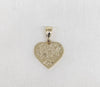 Plated Heart with Tree of Life Pendant