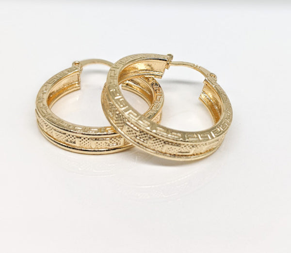 Plated Hoop Earring