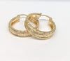 Plated Hoop Earring